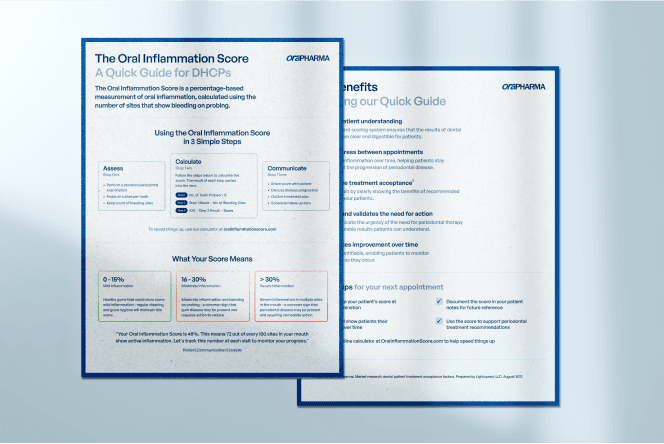 A Guide to Using the Oral Inflammation Score